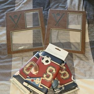 Sports Wall Borders & 8x10 picture frame